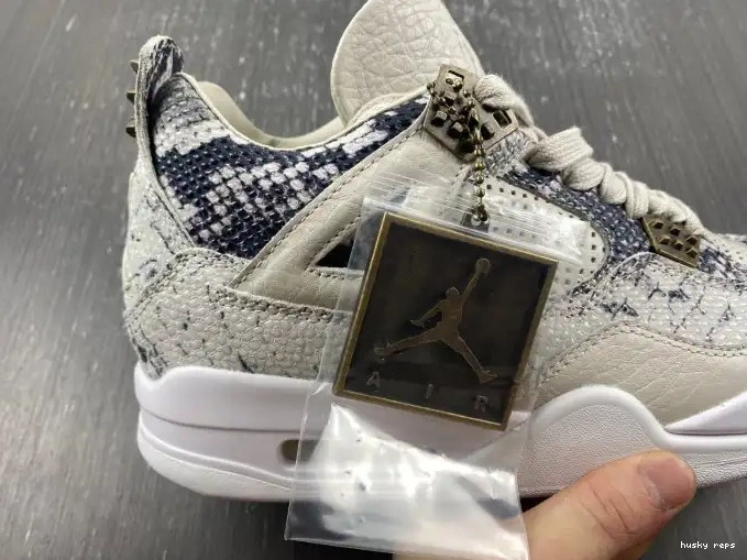 Rep Husky Retro 4 Snakeskin 819139-030 Jordan 0525